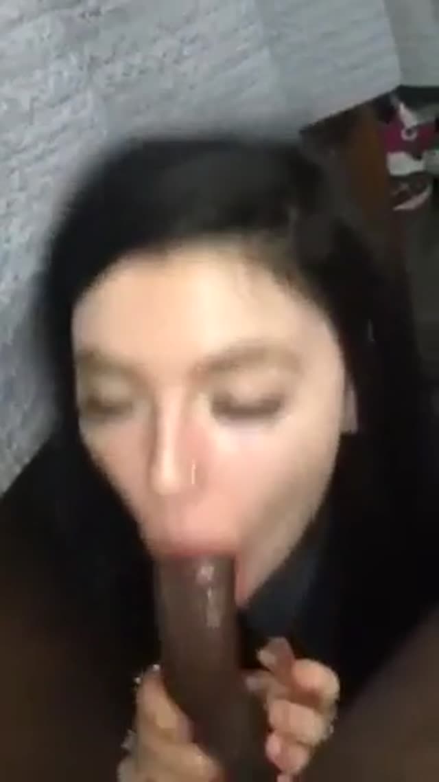 Thumbnail for  Drunk teen sucking bbc sloppy 