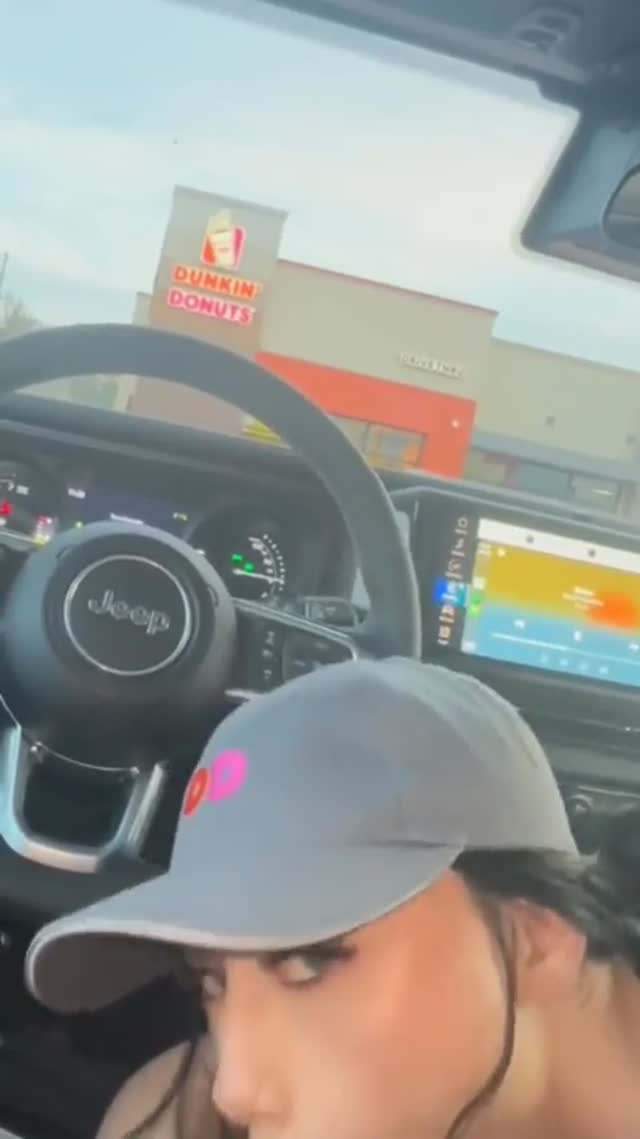 Thumbnail for  Big ass white goth tiktok worker teen fucks bbc in car public leaked 